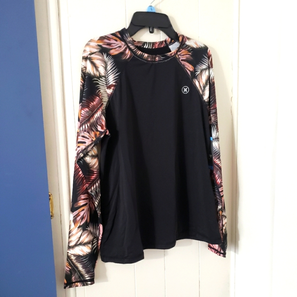 Hurley swim shirt